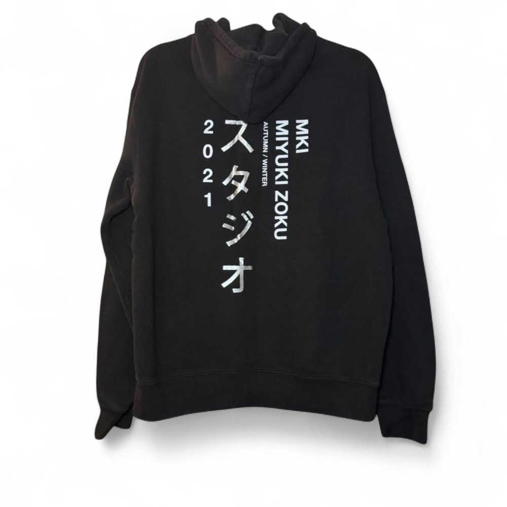MKI Miyuki Zoku A/W ‘21 RARE Premium Japanese Streetwear Zip-Up Hoodie — LARGE